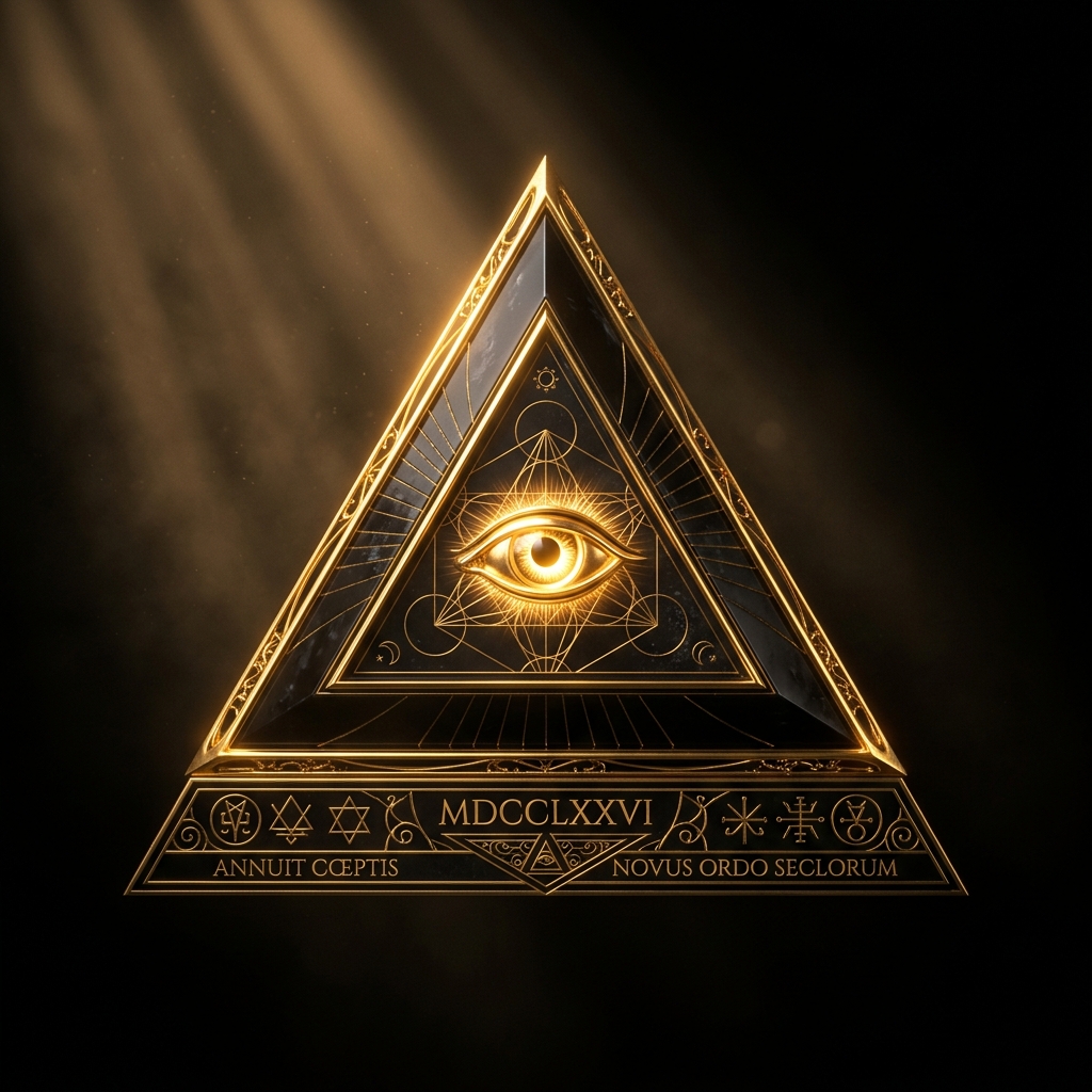 Illuminati Golden Emblem
